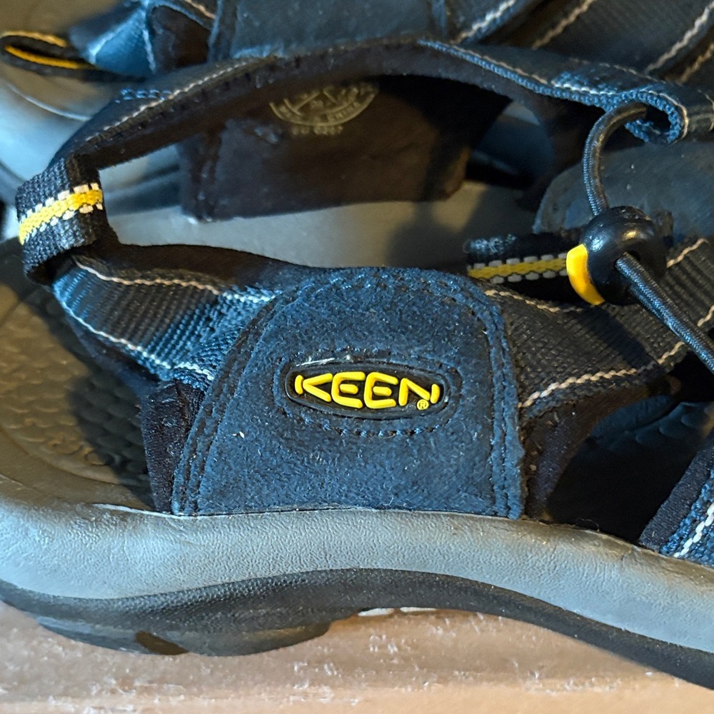 KEEN women’s blue and Yellow Outdoor Sandals - Picture 2 of 11